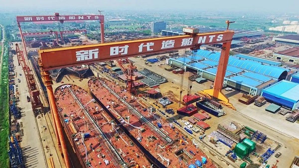 多措并舉保障船企穩定 靖江市上半年造船完工量占全國總量四分之一